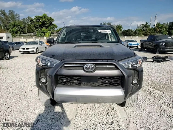 2023 Toyota 4Runner TRD Off Road Premium with VIN JTERU5JR9P6132909, listed as a Copart auction lot 46156475 with 16,742 mi miles and Salvage Title. Bid and sale history available at carsss.com. Image 15.