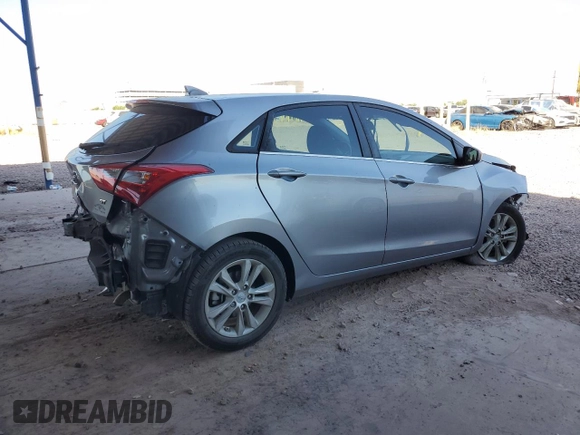 2013 Hyundai Elantra GT with VIN KMHD35LE2DU050843, listed as a Copart auction lot 74019254 with 93,908 mi miles and Salvage Title. Bid and sale history available at carsss.com. Image 3.