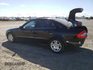 2007 Mercedes-Benz E 3.5L with VIN WDBUF56X77B058668, listed as a Copart auction lot 51712205 with 91,363 mi miles and Salvage Title. Bid and sale history available at carsss.com. Image 2.