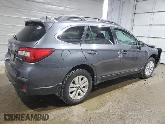 2019 Subaru Outback Premium with VIN 4S4BSAFC1K3254422, listed as a Copart auction lot 48052775 with 166,756 mi miles and Salvage Title. Bid and sale history available at carsss.com. Image 3.