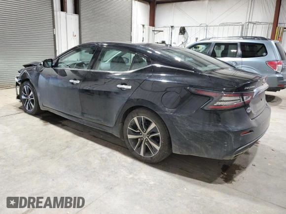 2021 Nissan Maxima SV z VIN 1N4AA6CV0MC508734, wystawiony jako Copart lot #83462114 z przebiegiem 92 377 mil mil oraz Szkoda całkowita • Salvage title. Historia ofert i sprzedaży dostępna na DreamBid. Obrazek 2.