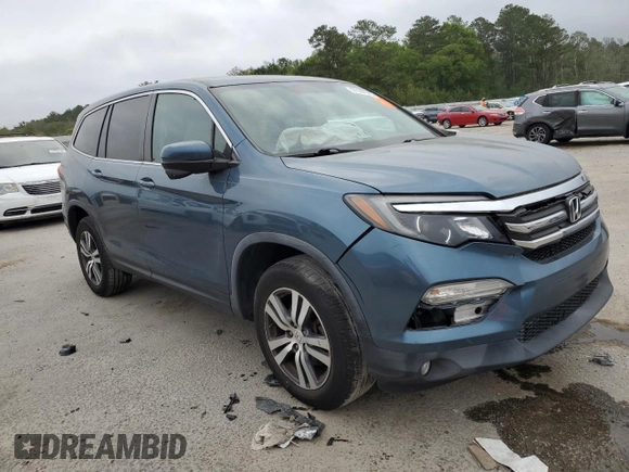2017 Honda Pilot EX with VIN 5FNYF6H37HB072118, listed as a Copart auction lot 51147975 with 52,703 mi miles and Clean Title. Bid and sale history available at DreamBid. Image 4.