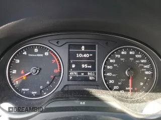 2017 Audi A3 Sedan Premium with VIN WAUAUGFF6H1038767, listed as a Copart auction lot 46280774 with 49,791 mi miles. Bid and sale history available at carsss.com. Image 9.