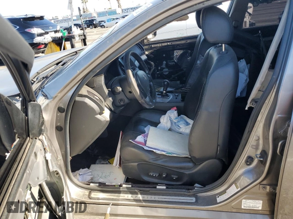 2009 Infiniti G37 Journey with VIN JNKCV61E59M305851, listed as a Copart auction lot 61929824 with Not Provided miles and Clean Title. Bid and sale history available at DreamBid. Image 7.