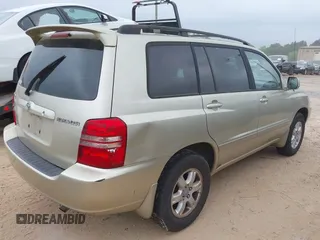 2003 Toyota Highlander z VIN JTEHD21A330024738, wystawiony jako IAAI lot #42110494 z przebiegiem 156 421 mil mil oraz . Historia ofert i sprzedaży dostępna na DreamBid. Obrazek 4.