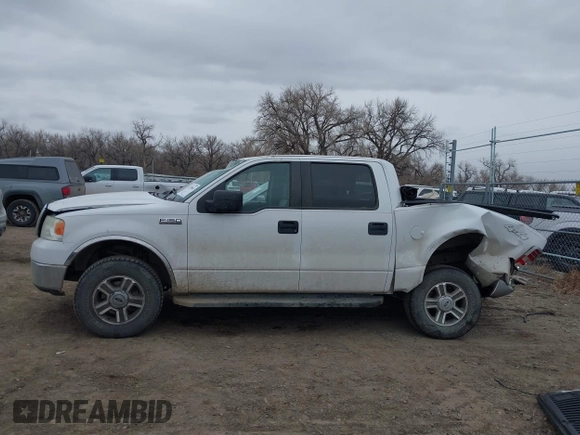 2008 Ford F-150 XLT with VIN 1FTPW14V18FC09362, listed as a IAAI auction lot 41735041 with 123,266 mi miles. Bid and sale history available at carsss.com. Image 14.