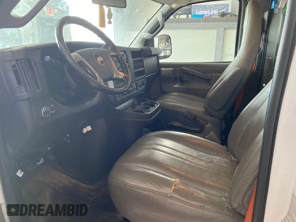 2017 Chevrolet Express Cargo with VIN 1GCWGAFF7H1324799, listed as a IAAI auction lot 42886617 with 214,293 mi miles and . Bid and sale history available at DreamBid. Image 34.