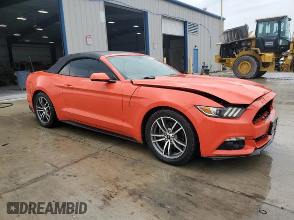 2016 Ford Mustang EcoBoost Premium with VIN 1FATP8UH7G5307997, listed as a Copart auction lot 59101115 with 76,945 mi miles and Salvage title. Bid and sale history available at DreamBid. Image 4.