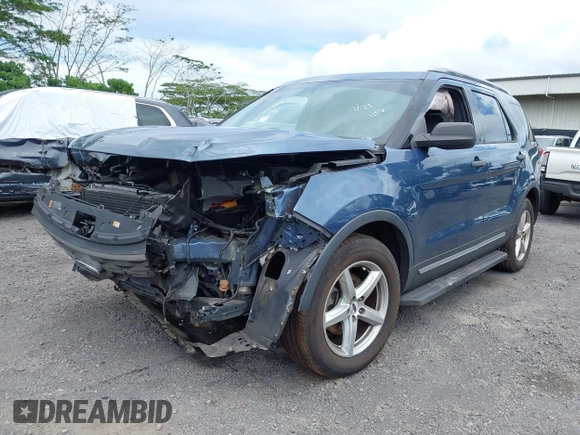 2018 Ford Explorer z VIN 1FM5K7BH6JGC36877, wystawiony jako IAAI lot #42195431 z przebiegiem 70 372 mil mil oraz . Historia ofert i sprzedaży dostępna na DreamBid. Obrazek 2.
