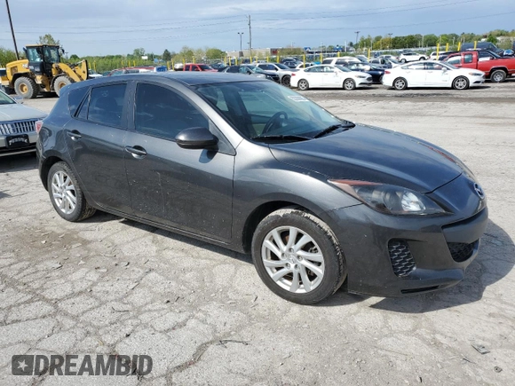2012 Mazda 3 i Touring with VIN JM1BL1L78C1631544, listed as a Copart auction lot 55356665 with 170,518 mi miles and Clean Title. Bid and sale history available at DreamBid. Image 4.