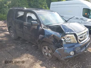 2009 Honda Pilot EX-L with VIN 5FNYF48659B045256, listed as a IAAI auction lot 42610716 with 166,214 mi miles and . Bid and sale history available at DreamBid. Image 1.