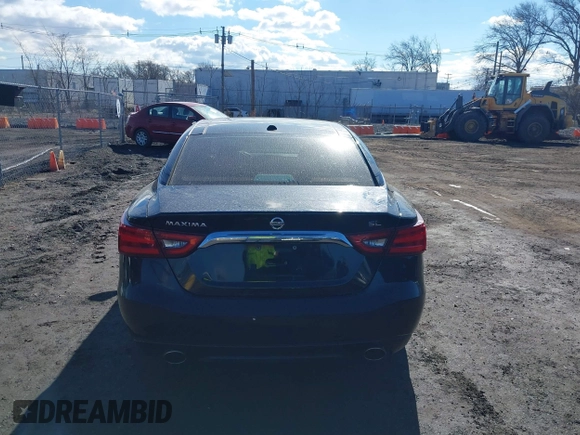 2017 Nissan Maxima SR with VIN 1N4AA6APXHC455227, listed as a IAAI auction lot 41697872 with 42,746 mi miles and . Bid and sale history available at DreamBid. Image 16.
