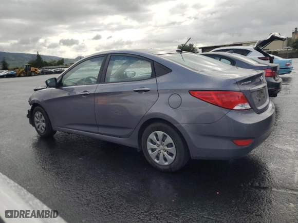2016 Hyundai Accent SE with VIN KMHCT4AE9GU105270, listed as a Copart auction lot 51176515 with 79,518 mi miles and Salvage Title. Bid and sale history available at carsss.com. Image 2.