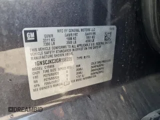 2016 Chevrolet Suburban LTZ with VIN 1GNSCJKC2GR196226, listed as a Copart auction lot 58443695 with 174,035 mi miles and Clean title. Bid and sale history available at DreamBid. Image 13.