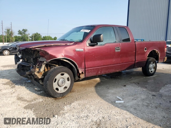 2005 Ford F-150 STX with VIN 1FTRX12W45FA42749, listed as a Copart auction lot 58972175 with Not provided miles and Non repairable. Bid and sale history available at DreamBid. Image 1.