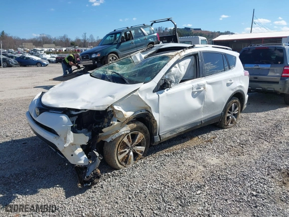 2017 Toyota RAV4 XLE with VIN JTMRFREV7HJ716723, listed as a IAAI auction lot 41672427 with 1 mi miles. Bid and sale history available at carsss.com. Image 2.