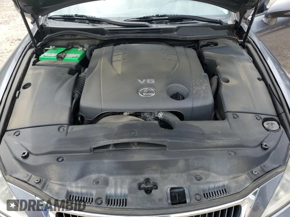 2012 Lexus IS 250 with VIN JTHBF5C2XC5166405, listed as a Copart auction lot 58847595 with 179,947 mi miles and Salvage title. Bid and sale history available at DreamBid. Image 11.