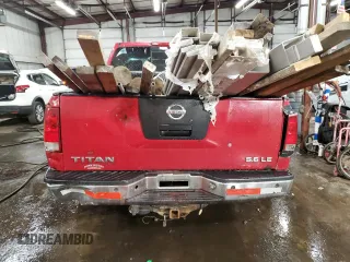 2005 Nissan Titan SE z VIN 1N6AA06BX5N502595, wystawiony jako Copart lot #85888184 z przebiegiem 231 851 mil mil oraz Nie do naprawy • Non repairable. Historia ofert i sprzedaży dostępna na DreamBid. Obrazek 6.