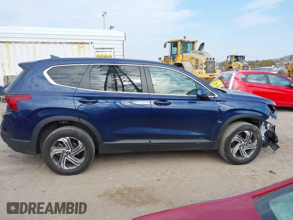 2021 Hyundai Santa Fe SE with VIN 5NMS1DAJ2MH366410, listed as a IAAI auction lot 40678782 with 33,069 mi miles. Bid and sale history available at carsss.com. Image 13.
