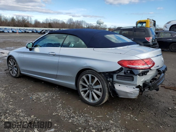 2018 Mercedes-Benz C 300 with VIN WDDWK4KB0JF676429, listed as a Copart auction lot 85419084 with 47,149 mi miles and Salvage title. Bid and sale history available at DreamBid. Image 2.