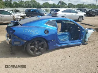 2017 Chevrolet Camaro 2SS with VIN 1G1FH1R72H0163388, listed as a Copart auction lot 71587674 with Not Provided miles and Non Repairable. Bid and sale history available at carsss.com. Image 3.