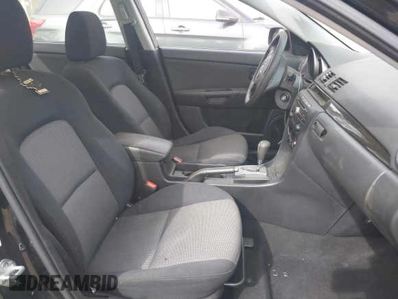 2008 Mazda 3 i Sport with VIN JM1BK32F281143768, listed as a IAAI auction lot 41770239 with 128,346 mi miles and . Bid and sale history available at DreamBid. Image 5.