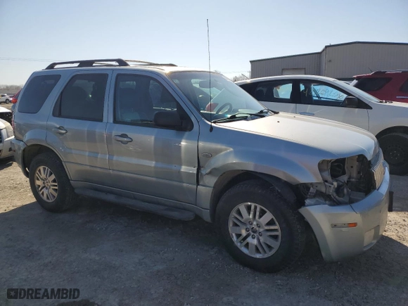 2006 Mercury Mariner Luxury with VIN 4M2CU57166DJ08079, listed as a Copart auction lot 48487515 with 207,127 mi miles and Salvage Title. Bid and sale history available at carsss.com. Image 4.