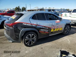 2020 Lexus UX 200 z VIN JTHP3JBH3L2024136, wystawiony jako Copart lot #83823044 z przebiegiem 73 440 mil mil oraz Szkoda całkowita • Salvage title. Historia ofert i sprzedaży dostępna na DreamBid. Obrazek 3.
