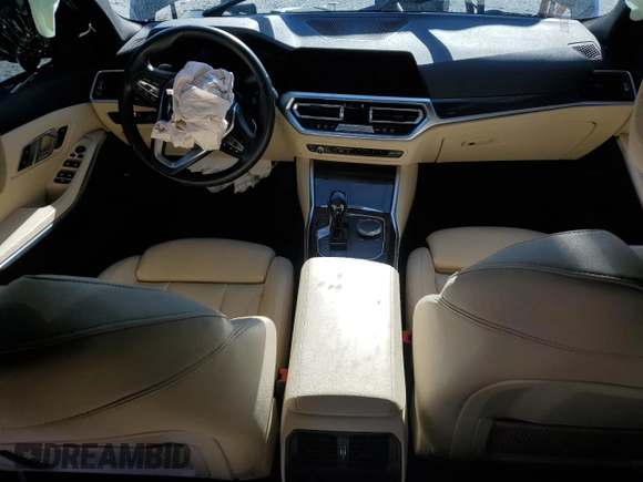 2019 BMW 3 Series 330i with VIN WBA5R1C50KAK10701, listed as a Copart auction lot 83441694 with 69,076 mi miles and Salvage Title. Bid and sale history available at carsss.com. Image 8.