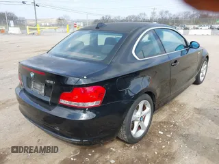 2009 BMW 1 Series 128i with VIN WBAUP73559VF07103, listed as a IAAI auction lot 41777559 with 125,316 mi miles and . Bid and sale history available at carsss.com. Image 4.