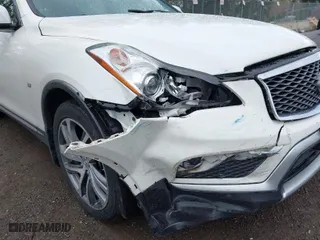 2017 Infiniti QX50 with VIN JN1BJ0RR0HM409520, listed as a IAAI auction lot 41998247 with 65,648 mi miles. Bid and sale history available at carsss.com. Image 6.