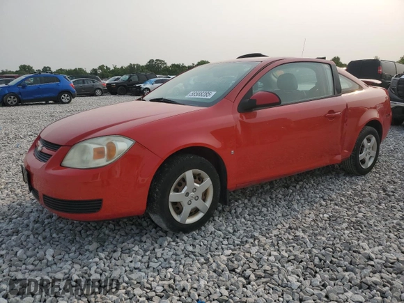 2007 Chevrolet Cobalt LT z VIN 1G1AL15F477366505, wystawiony jako Copart lot #58588285 z przebiegiem 196 258 mil mil oraz Szkoda całkowita • Salvage title. Historia ofert i sprzedaży dostępna na DreamBid. Obrazek 1.