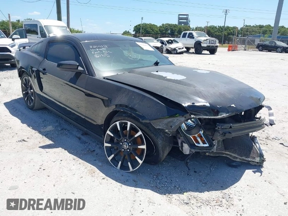 2012 Ford Mustang Premium with VIN 1ZVBP8AM3C5260028, listed as a IAAI auction lot 39198491 with 182,331 mi miles and . Bid and sale history available at DreamBid. Image 1.