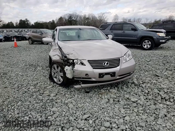 2007 Lexus ES 350 with VIN JTHBJ46G072008503, listed as a Copart auction lot 86300094 with 35,007 mi miles and Salvage Title. Bid and sale history available at carsss.com. Image 10.