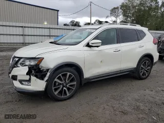 2019 Nissan Rogue SL with VIN 5N1AT2MV8KC724366, listed as a Copart auction lot 79284324 with 34,601 mi miles and Salvage Title. Bid and sale history available at carsss.com. Image 1.