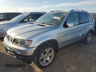 2002 BMW X5 4.4i with VIN 5UXFB33562LH37798, listed as a Copart auction lot 75174494 with 0 mi miles and Non Repairable. Bid and sale history available at carsss.com. Image 1.