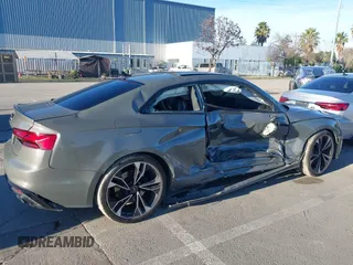 2023 Audi S5 Premium Plus with VIN WAUP4AF58PA001748, listed as a IAAI auction lot 41194878 with 33,877 mi miles and . Bid and sale history available at DreamBid. Image 4.