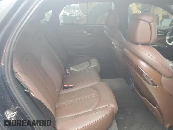 2013 Audi A8 L 3.0L with VIN WAURGAFD0DN003358, listed as a Copart auction lot 55416175 with 114,973 mi miles and Salvage Title. Bid and sale history available at carsss.com. Image 10.