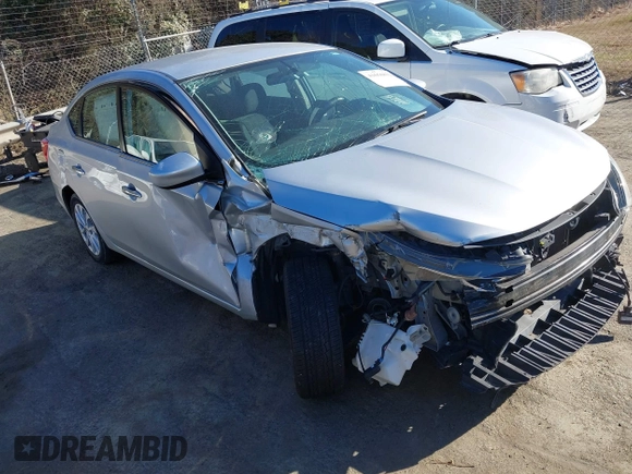 2019 Nissan Sentra SV with VIN 3N1AB7AP0KY317033, listed as a IAAI auction lot 41656832 with 84,648 mi miles and . Bid and sale history available at DreamBid. Image 1.