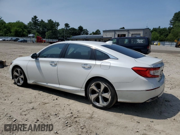 2018 Honda Accord Touring с VIN 1HGCV2F93JA017193, выставлен на аукционе Copart как лот 61756695 с пробегом 65 228 миль миль и Списание • Salvage title. История ставок и продаж доступна на DreamBid. Изображение 2.