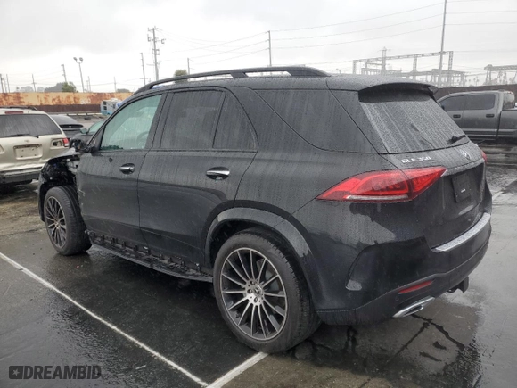 2020 Mercedes-Benz GLE with VIN 4JGFB4KB2LA149787, listed as a Copart auction lot 48803155 with NaN miles and Salvage Title. Bid and sale history available at carsss.com. Image 2.
