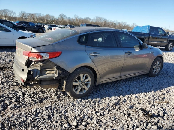 2016 Kia Optima LX with VIN 5XXGT4L3XGG026245, listed as a Copart auction lot 88056675 with 153,767 mi miles and Salvage Title. Bid and sale history available at carsss.com. Image 3.