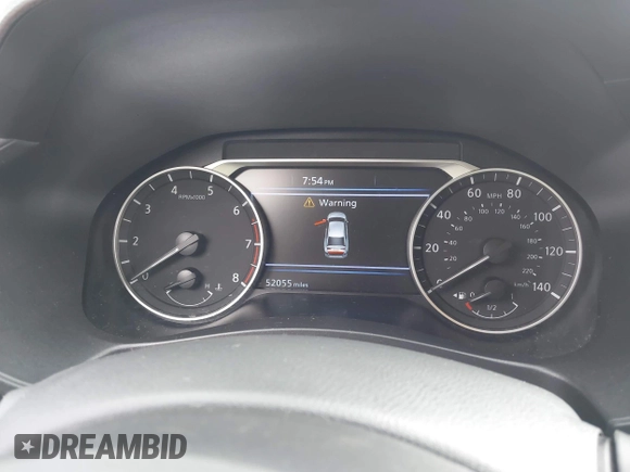2024 Nissan Altima SV with VIN 1N4BL4DV8RN371216, listed as a IAAI auction lot 42826440 with 52,055 mi miles and . Bid and sale history available at DreamBid. Image 7.