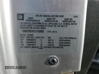 2007 GMC Acadia SLT with VIN 1GKEV337X7J135805, listed as a Copart auction lot 46066175 with 219,139 mi miles and Salvage Title. Bid and sale history available at carsss.com. Image 13.