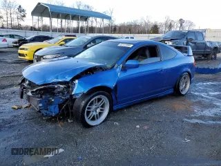 2005 Acura RSX Type-S with VIN JH4DC53095S010179, listed as a Copart auction lot 42137095 with 160,934 mi miles and Salvage Title. Bid and sale history available at carsss.com. Image 1.