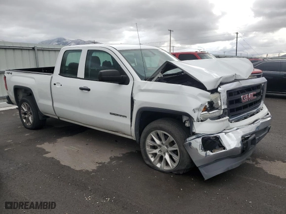 2015 GMC Sierra 1500 with VIN 1GTV2TEH4FZ365589, listed as a Copart auction lot 76634644 with 158,430 mi miles and Salvage Title. Bid and sale history available at carsss.com. Image 4.