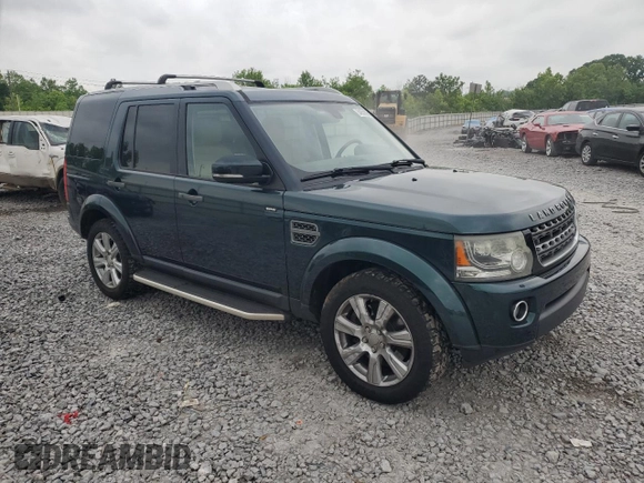2015 Land Rover LR4 HSE with VIN SALAG2V67FA748667, listed as a Copart auction lot 54931885 with 141,641 mi miles and Salvage Title. Bid and sale history available at DreamBid. Image 4.