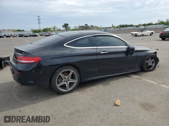 2018 Mercedes-Benz C 300 with VIN WDDWJ4KB7JF618580, listed as a Copart auction lot 63664805 with Not provided miles and Non repairable. Bid and sale history available at DreamBid. Image 3.