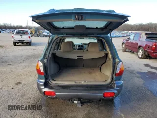2003 Hyundai Santa Fe GLS with VIN KM8SC13D03U411184, listed as a Copart auction lot 46937505 with 185,227 mi miles and Salvage Title. Bid and sale history available at carsss.com. Image 6.