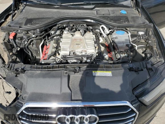 2016 Audi A6 Premium Plus with VIN WAUFGAFC7GN004764, listed as a Copart auction lot 51009115 with 89,402 mi miles and Salvage Title. Bid and sale history available at DreamBid. Image 11.